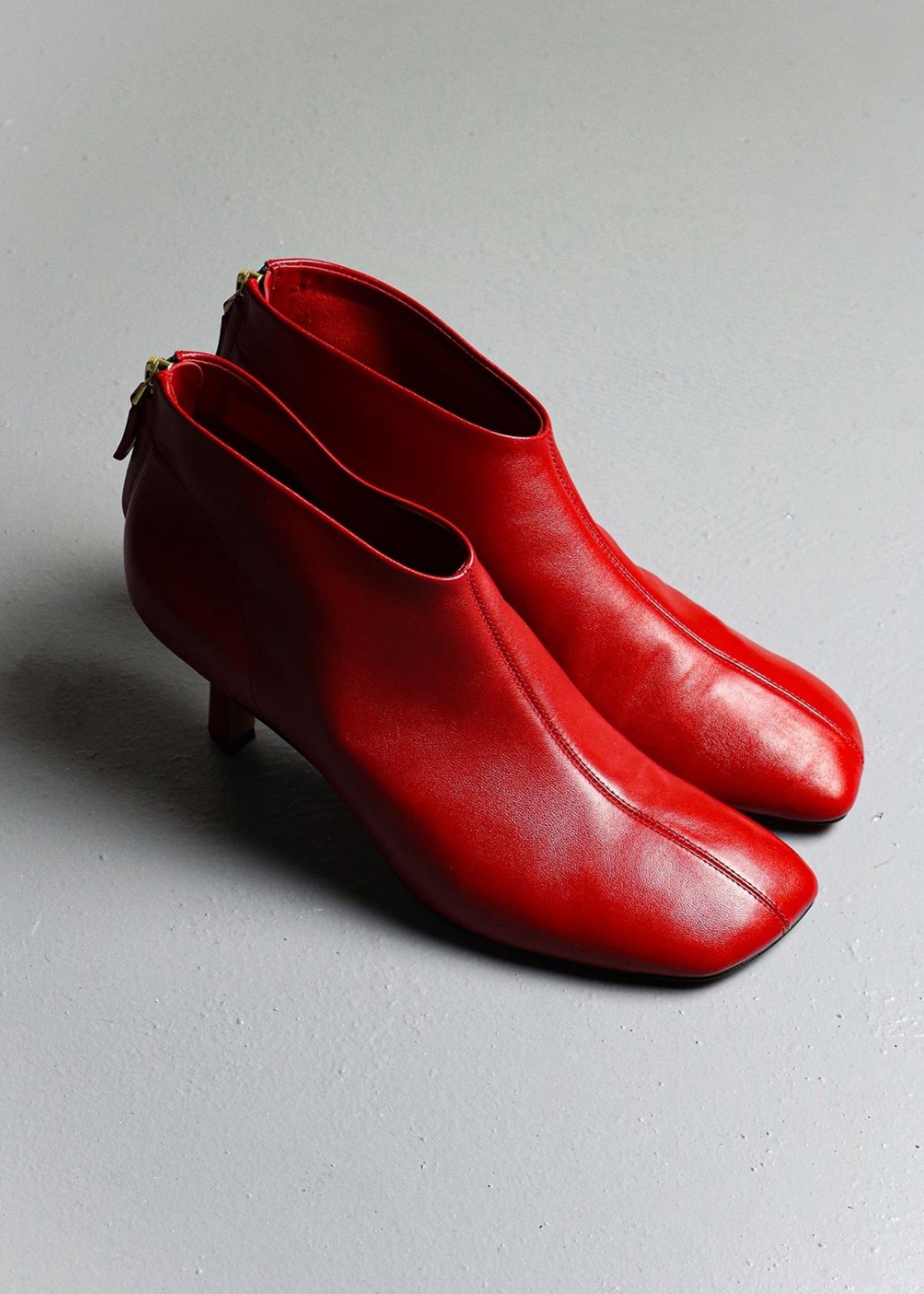 3.1 Phillip Lim ID Glove Bootie - Lipstick Red